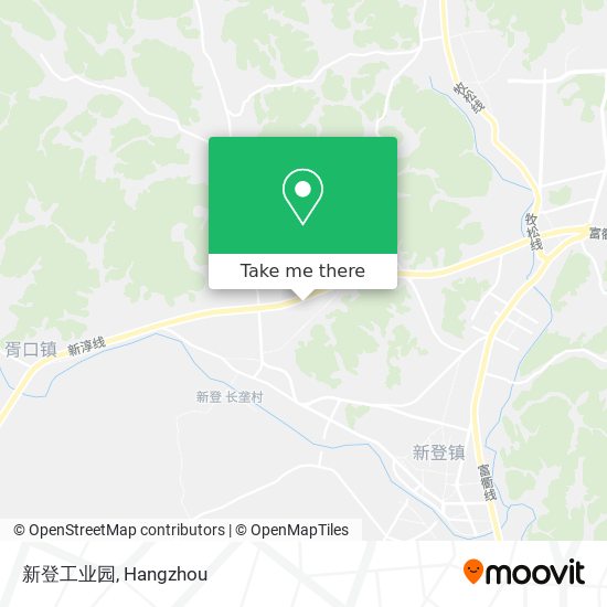 新登工业园 map