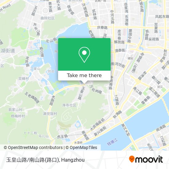 玉皇山路/南山路(路口) map