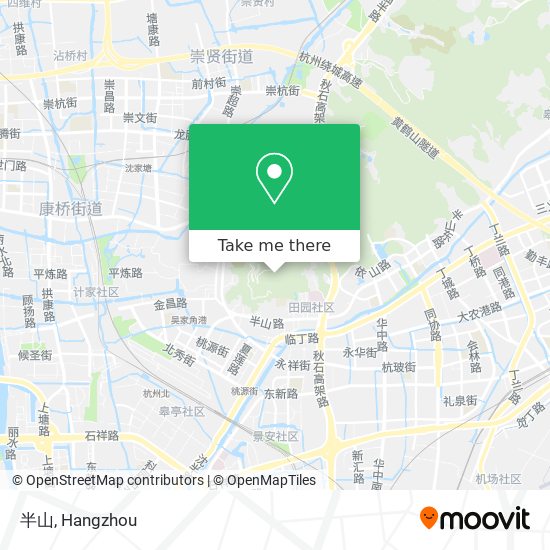 半山 map
