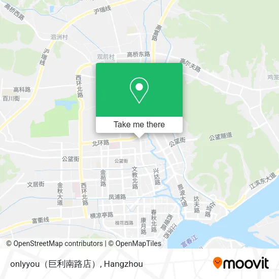 onlyyou（巨利南路店） map