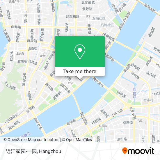 近江家园-一园 map