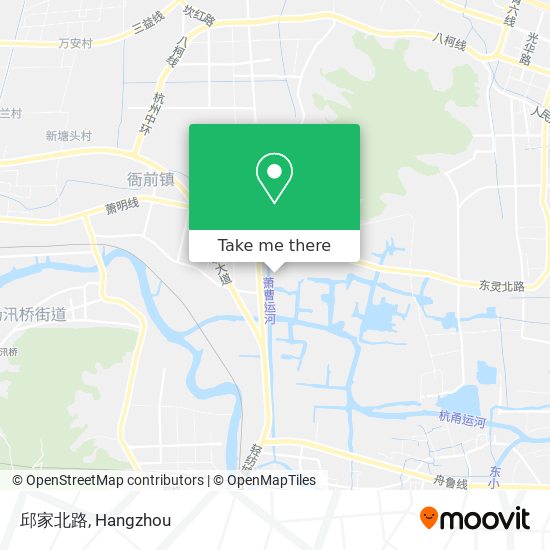 邱家北路 map