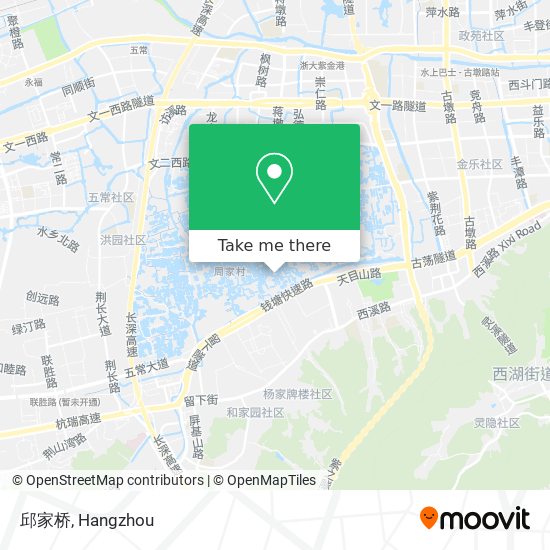 邱家桥 map