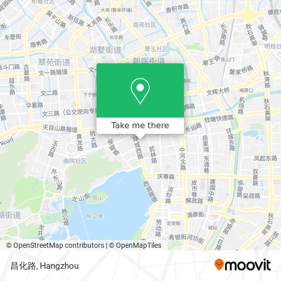 昌化路 map