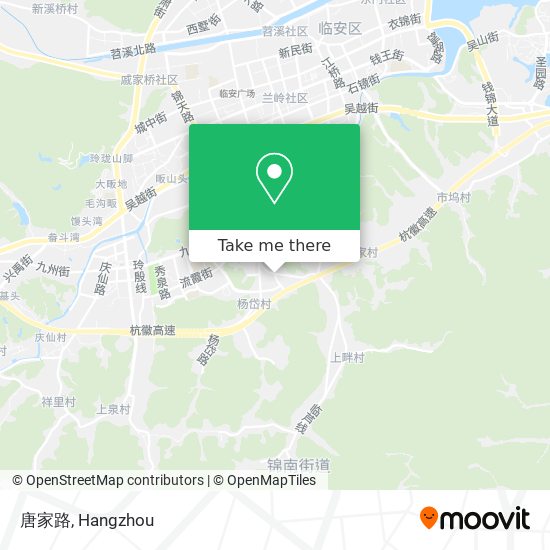 唐家路 map