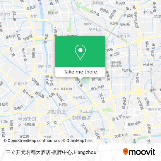 三立开元名都大酒店-棋牌中心 map