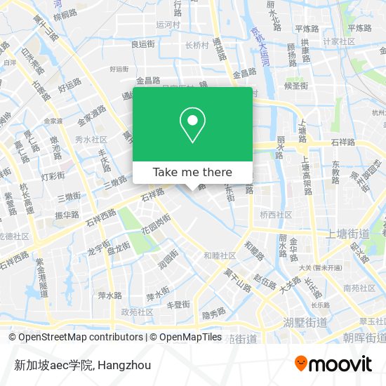 新加坡aec学院 map