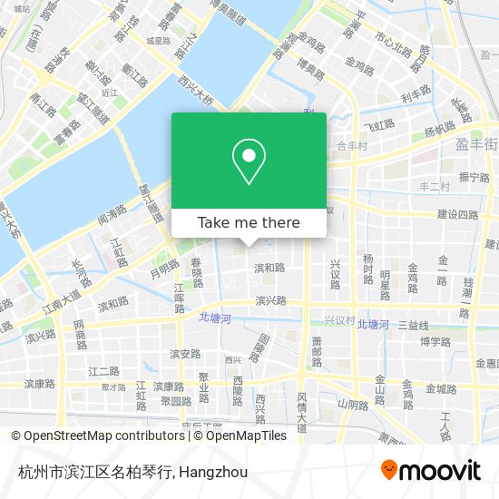 杭州市滨江区名柏琴行 map