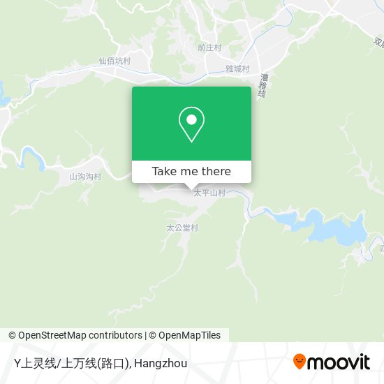 Y上灵线/上万线(路口) map