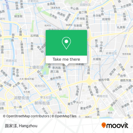 颜家漾 map