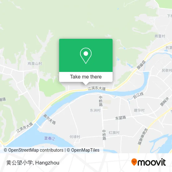 黄公望小学 map