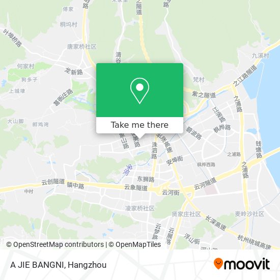A JIE BANGNI map