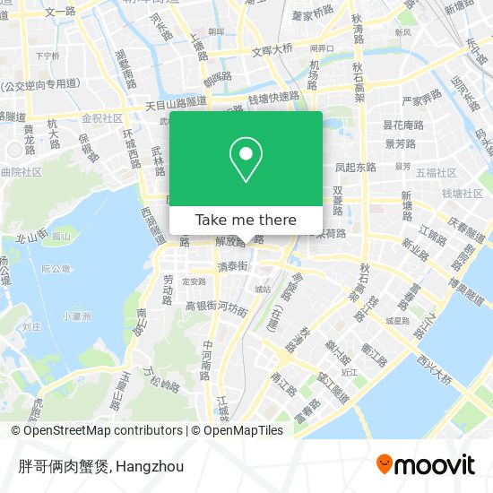 胖哥俩肉蟹煲 map
