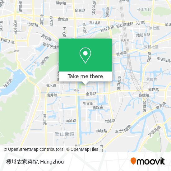 楼塔农家菜馆 map