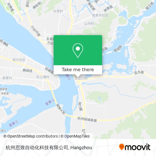 杭州思致自动化科技有限公司 map