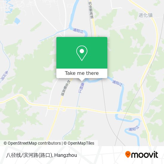 八径线/滨河路(路口) map