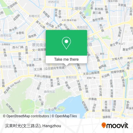 滨果时光(文三路店) map