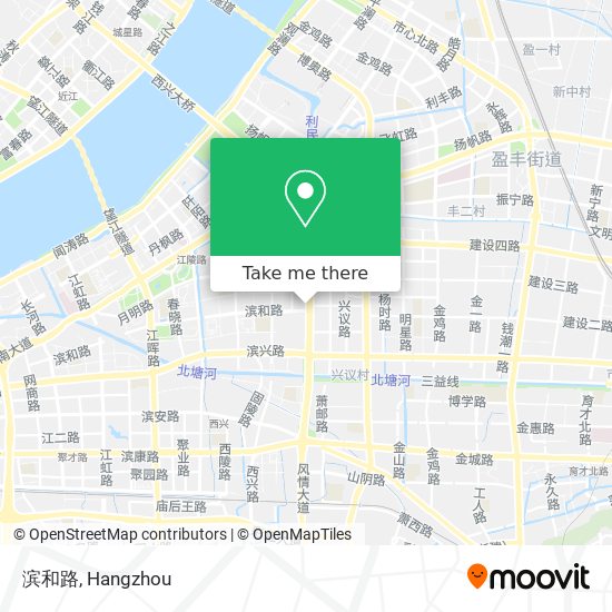 滨和路 map