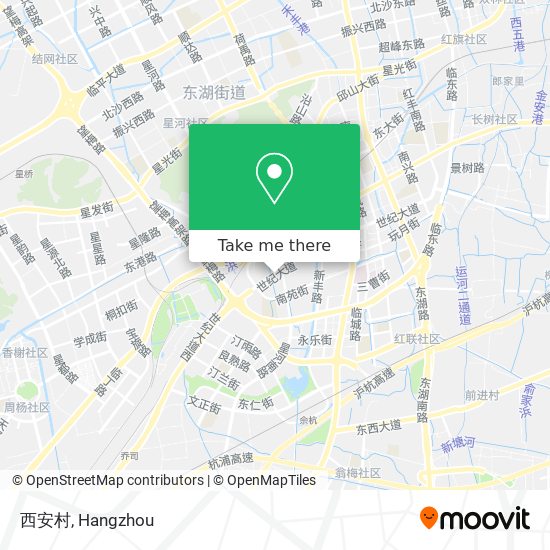 西安村 map