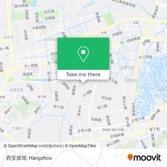 西安面馆 map
