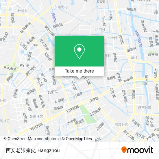 西安老张凉皮 map