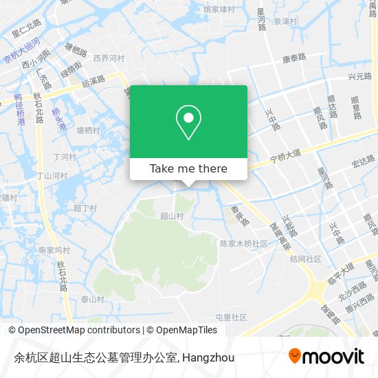 余杭区超山生态公墓管理办公室 map