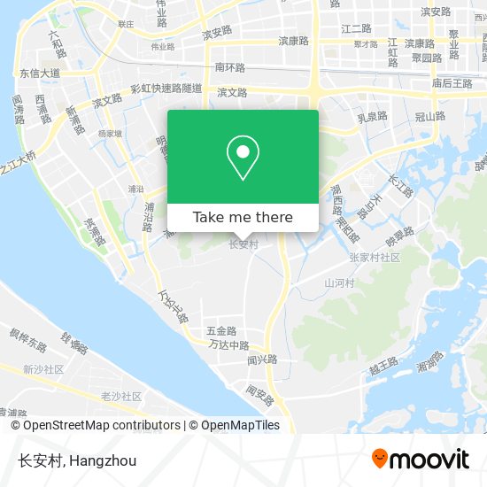 长安村 map