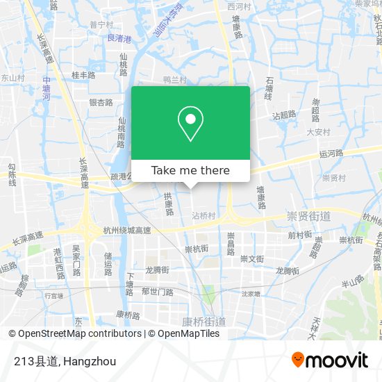 213县道 map