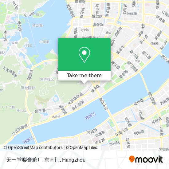 天一堂梨膏糖厂-东南门 map