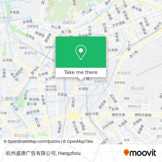 杭州盛唐广告有限公司 map