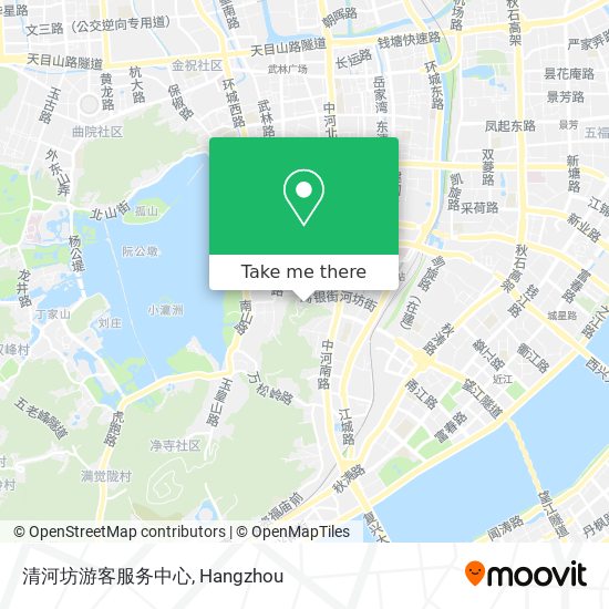 清河坊游客服务中心 map