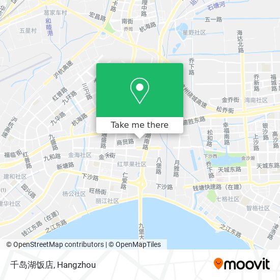 千岛湖饭店 map