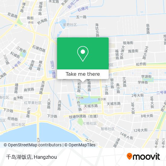 千岛湖饭店 map
