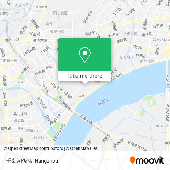 千岛湖饭店 map