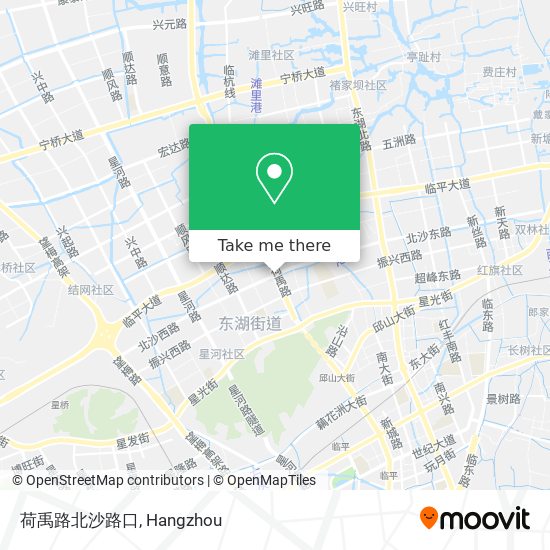 荷禹路北沙路口 map