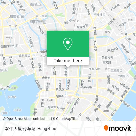 双牛大厦-停车场 map