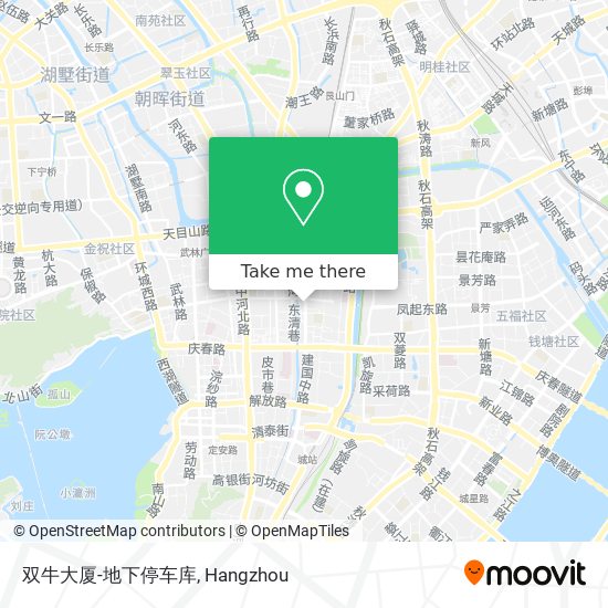 双牛大厦-地下停车库 map