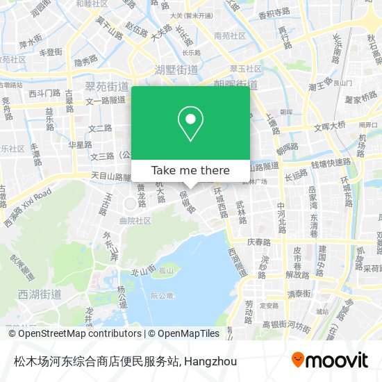 松木场河东综合商店便民服务站 map