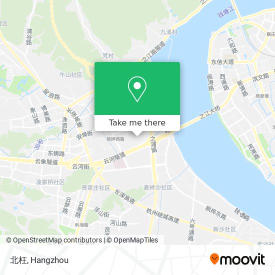 北枉 map