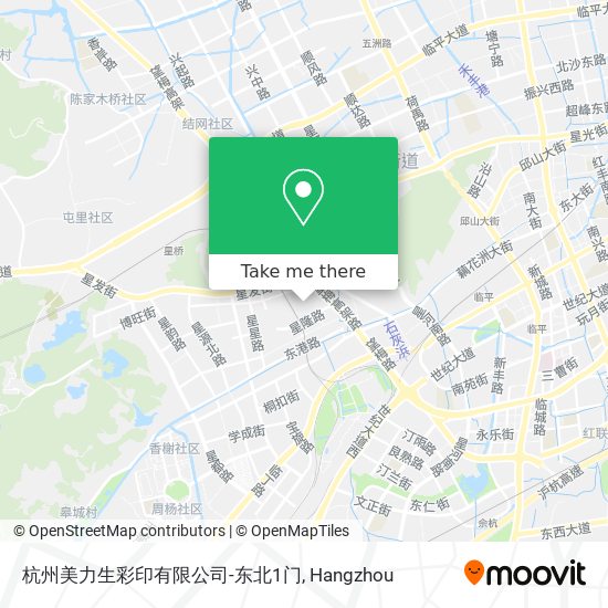杭州美力生彩印有限公司-东北1门 map