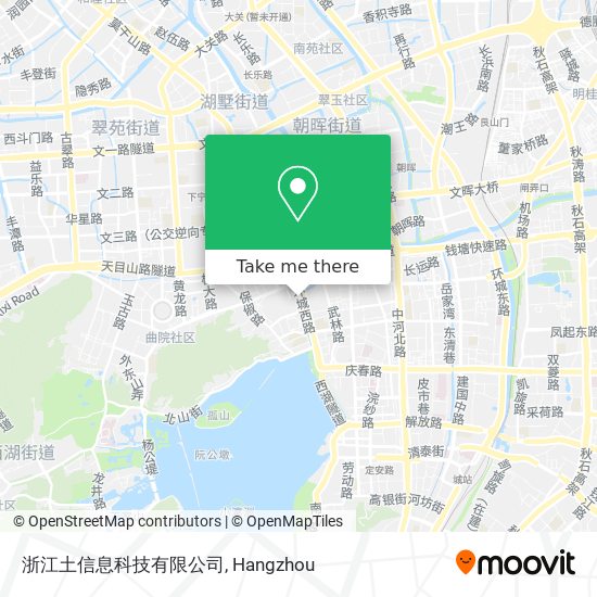 浙江土信息科技有限公司 map