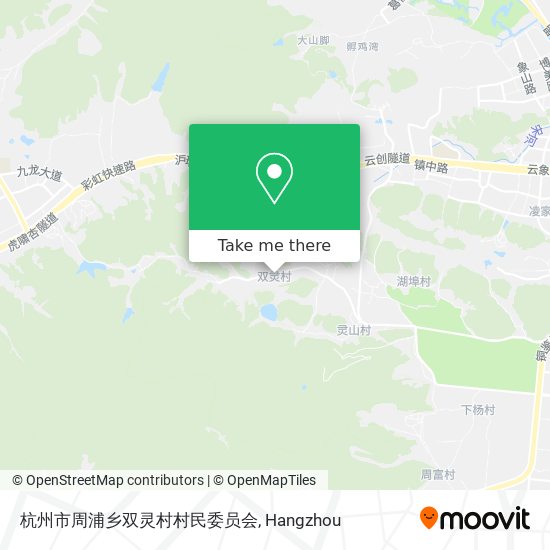 杭州市周浦乡双灵村村民委员会 map