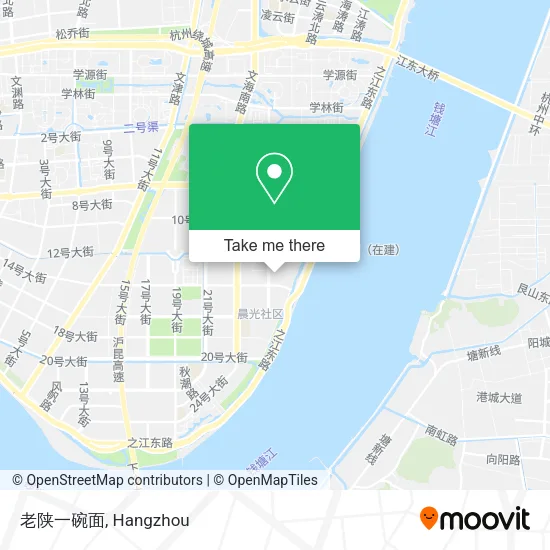 老陕一碗面 map