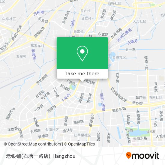 老银铺(石塘一路店) map