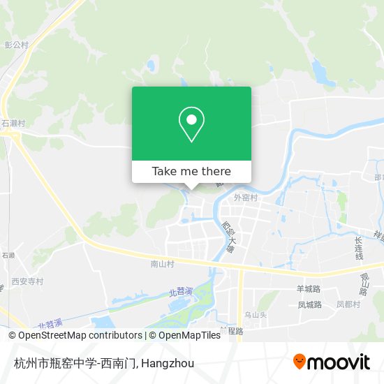 杭州市瓶窑中学-西南门 map