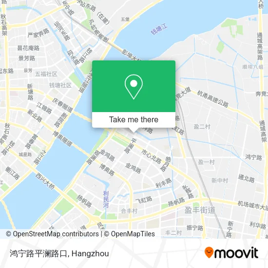 鸿宁路平澜路口 map