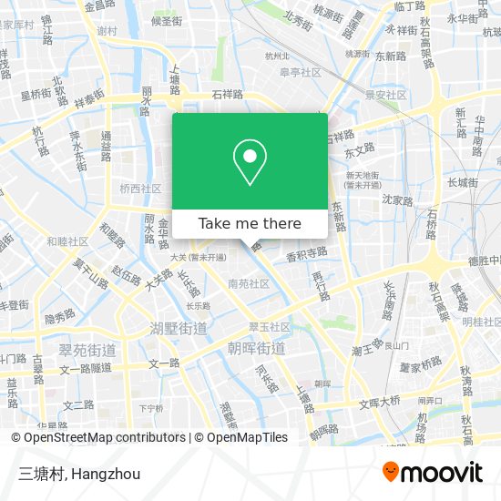 三塘村 map