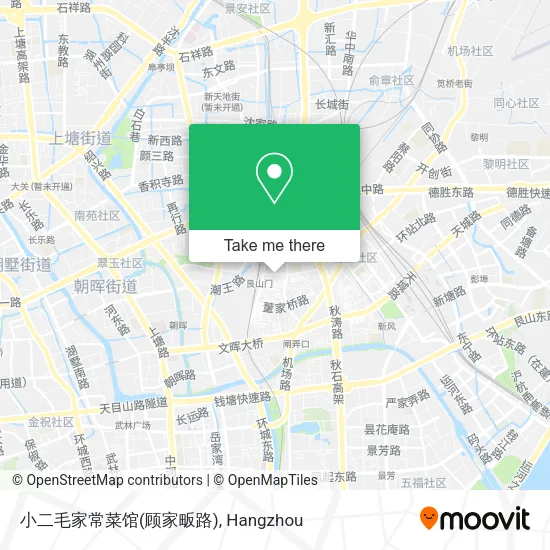 小二毛家常菜馆(顾家畈路) map