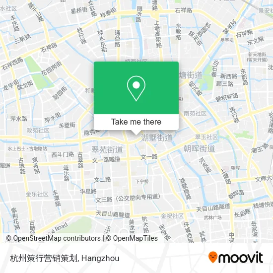 杭州策行营销策划 map