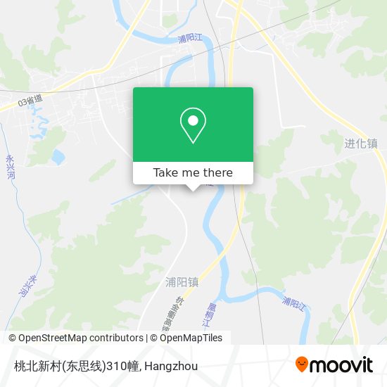 桃北新村(东思线)310幢 map